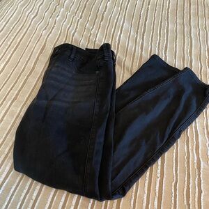 Abercrombie black high rise jeggings